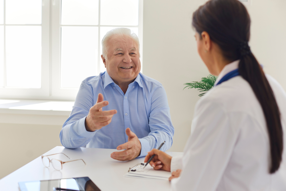 Senior at the Medicare Annual Wellness Visit